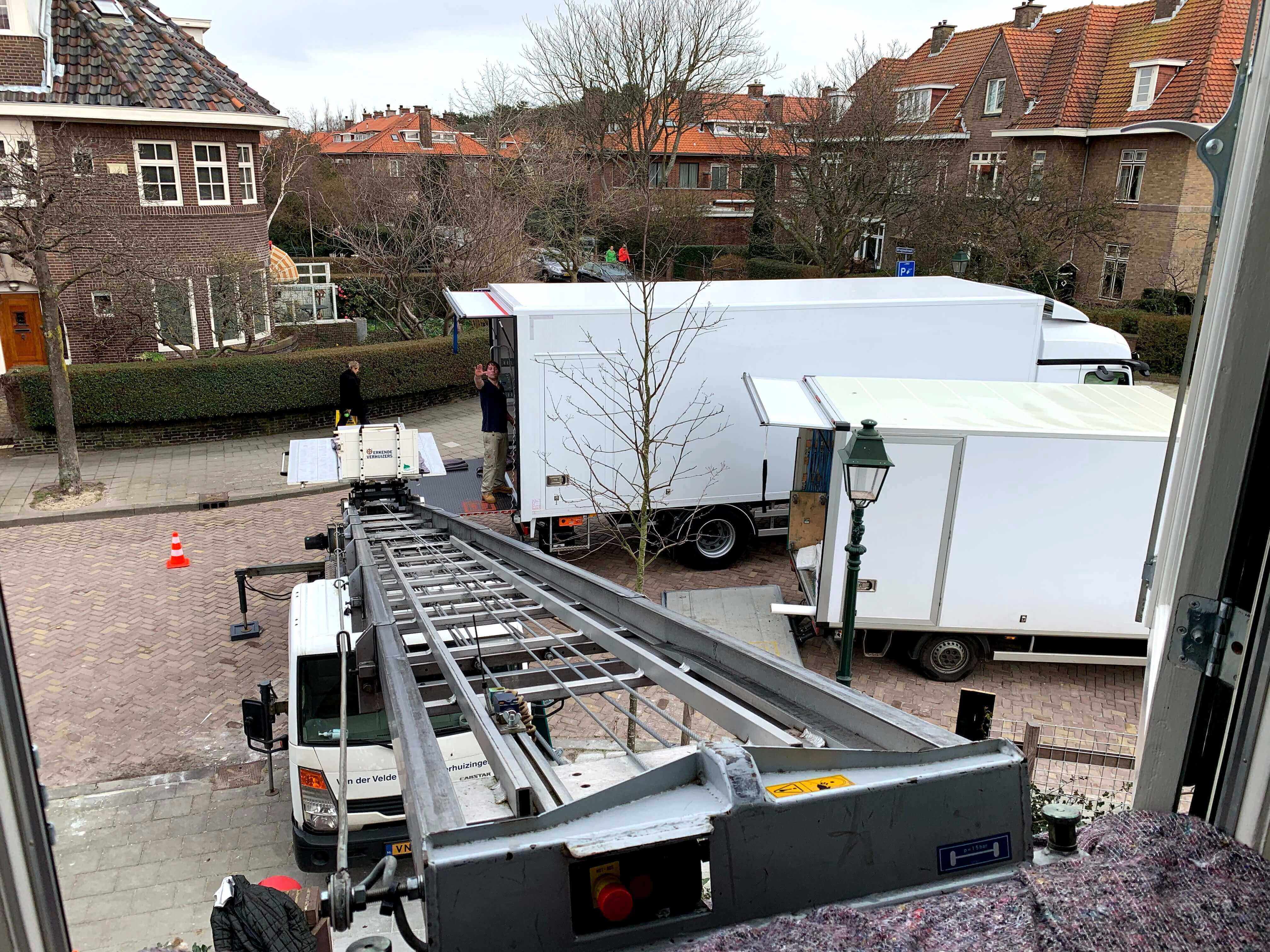 Gordijn Transport photo 5